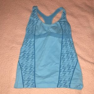 Zella blue tank top!!